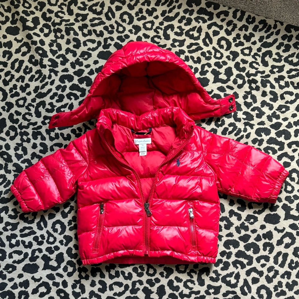 RALPH LAUREN WATER REPELLENT DOWN JACKET BABY BOYS